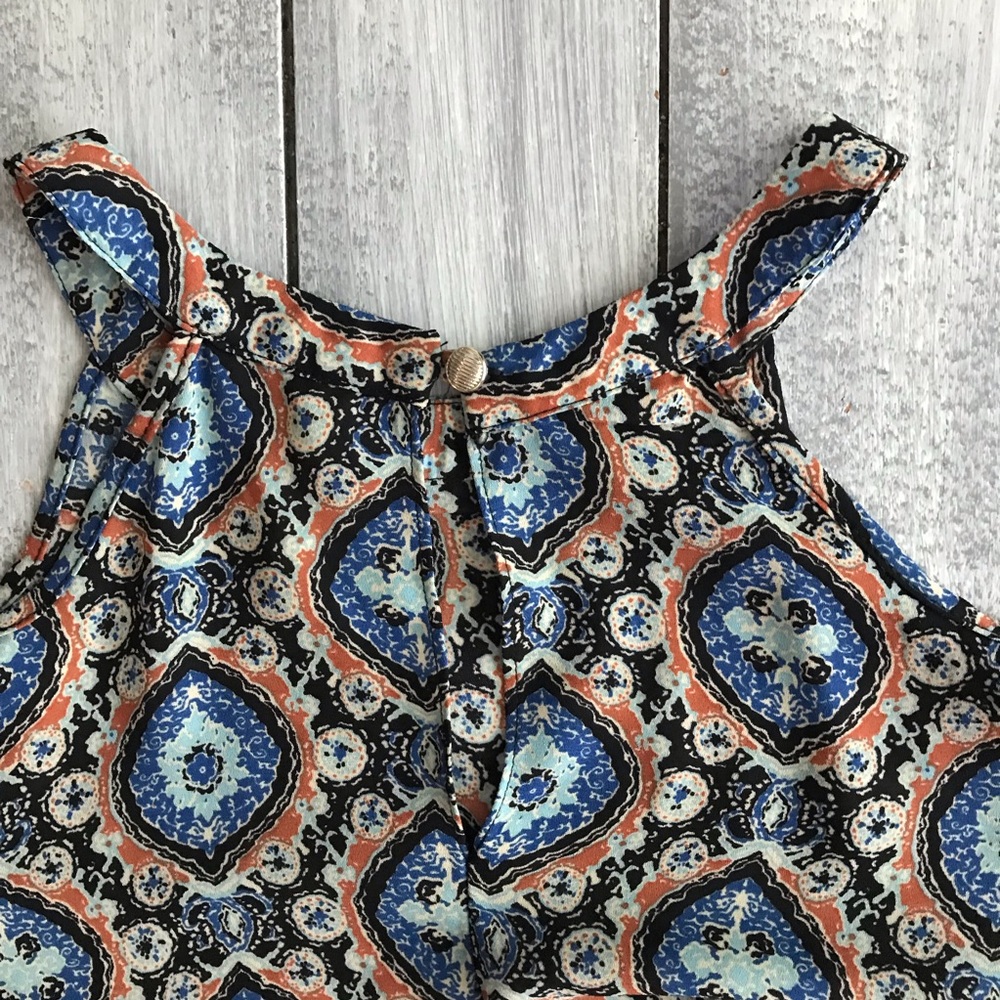 Open Shoulder Flare Top